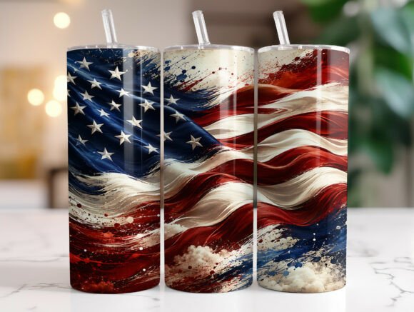 Download Patriotic USA Flag Tumbler Sublimation - Tumbler sublimation Collection