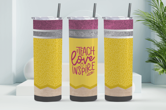 Download Pencil Teacher Tumbler Sublimation - Premium Resources