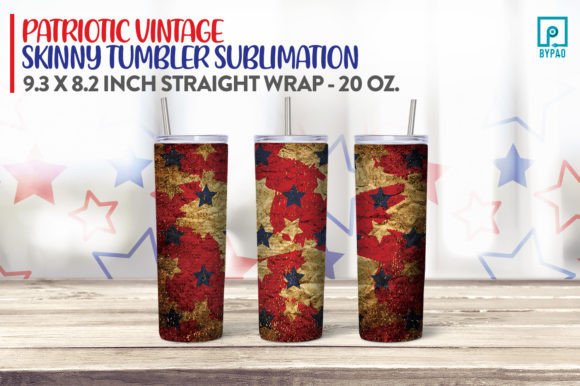Download Patriotic Vintage Tumbler Sublimation 5 - Premium Resources
